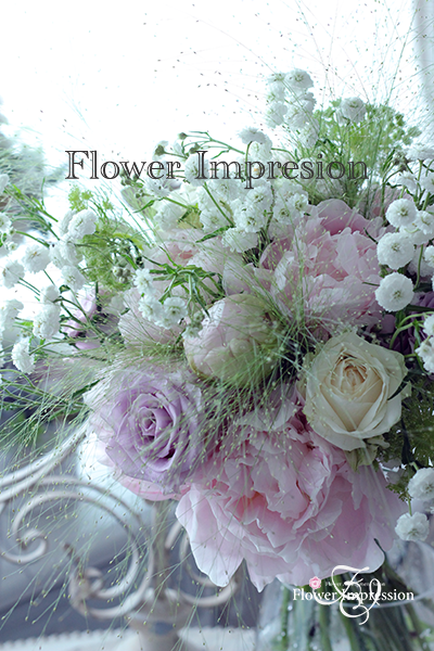 6月最後の生花レッスン 芍薬のブーケ Flower Impression 6月最後の生花レッスン 芍薬のブーケ Flower Impression
